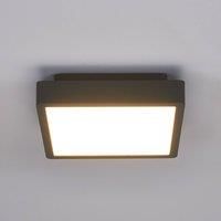 Lucande Angular LED outdoor ceiling light Talea