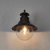 Lindby Eddie Outside Wall Light Rustic IP44