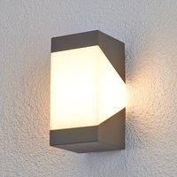 Lucande Effective outdoor wall lamp Kiran