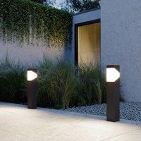 Lucande Kiran pillar light made of aluminium
