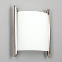 Lindby Wall light Filippa, 20 cm, satin nickel