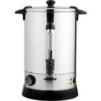 Catering Urn 15L Electric Hot Water Boiler 1650W Tea Urn Stainless Steel Geepas