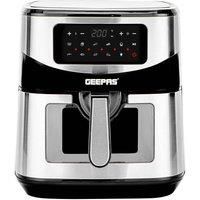 Geepas Vortex 9.2L Digital Air Fryer – Family-Sized 9-in-1 Convection Air Fryer with LED Touchscreen, 60 Minutes Timer & Non-Stick Basket – Oil Free Toaster Oven | 2 Years Warranty