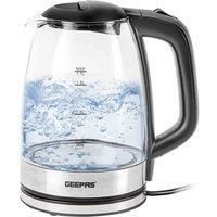 Electric Blue LED Illuminating Glass Jug Kettle Cordless 1.7L 2200W Tea Kettle
