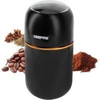 80g Coffee Grinder Stainless Steel Blades Dried Spice Nuts Herbs Mill 200W Black