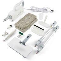 GEEPAS 1500W Handheld Floor Cleaner Upright Steamer Mop 360 ml Water Tank