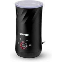 GEEPAS Electric Milk Frother/Steamer & Warmer Frothy Hot Chocolate Coffee Lattes