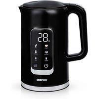Geepas 1.7L Digital Electric Kettle 2200W Cordless Boil-dry Protection