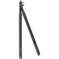 Fiskars SingleStep Lopper Anvil Hook Head (L) L39, Length: 82 cm, Weight: 1.4 kg, Material: Precision Steel/Non-stick Coating, Colour: Black/Orange, 1001430
