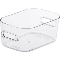 SmartStore - Compact XS Storage Clear Box Set : Box + Clear Lid - Transparent - Plastic Extra Small Container