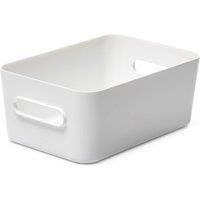 SmartStore Compact Box Medium White Colour, Stainless Steel, One Size