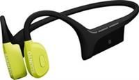 SUUNTO Wing Bone Conduction Headphones, Open-Ear Bluetooth Earphone with Advanced Head Control, 30H Playtime with Mics & LED Lights, Chargebank Attached, IP67 Waterproof for Running & Workouts, Lime