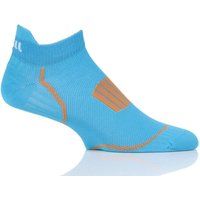 1 Pair Turquoise Made in Finland Extra Fit Low Trainer Socks Unisex 3-5 Unisex - Uphill Sport