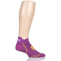 1 Pair Lila Made in Finland Extra Fit Low Trainer Socks Unisex 3-5 Unisex - Uphill Sport