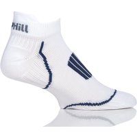 1 Pair White Made in Finland Extra Fit Low Trainer Socks Unisex 3-5 Unisex - Uphill Sport