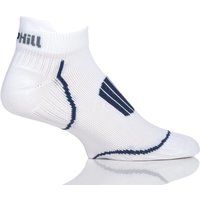 1 Pair White Made in Finland Extra Fit Low Trainer Socks Unisex 8.5-11 Unisex - Uphill Sport