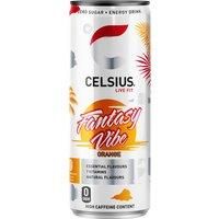 Celsius Zero Sugar Fantasy Vibe Orange Energy Drink 355ml