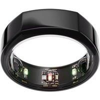 Oura Gen3 Heritage Smart Ring - Size 7, Black | Sleep, Heart Rate and Fitness Tracking Wearable - Up to 7 Day Battery Life - iOS/Android Compatible - Size First with Oura Sizing Kit