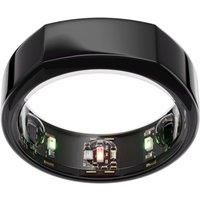 Oura Gen3 Heritage Smart Ring - Size 12, Black | Sleep, Heart Rate and Fitness Tracking Wearable - Up to 7 Day Battery Life - iOS/Android Compatible - Size First with Oura Sizing Kit