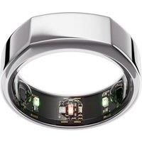 Oura Gen3 Heritage Smart Ring - Size 10, Silver | Sleep, Heart Rate and Fitness Tracking Wearable - Up to 7 Day Battery Life - iOS/Android Compatible - Size First with Oura Sizing Kit