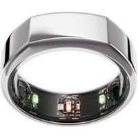 Oura Gen3 Heritage Smart Ring - Size 13, Silver | Sleep, Heart Rate and Fitness Tracking Wearable - Up to 7 Day Battery Life - iOS/Android Compatible - Size First with Oura Sizing Kit