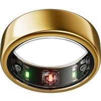 Oura Gen3 Horizon Smart Ring - Size 7, Gold | Sleep, Heart Rate and Fitness Tracking Wearable - Up to 7 Day Battery Life - iOS/Android Compatible - Size First with Oura Sizing Kit