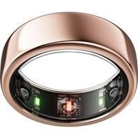 Oura Gen3 Horizon Smart Ring - Size 7, Rose Gold | Sleep, Heart Rate and Fitness Tracking Wearable - Up to 7 Day Battery Life - iOS/Android Compatible - Size First with Oura Sizing Kit