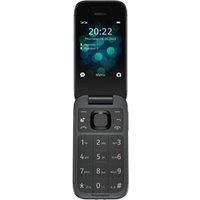 Nokia 2660 Flip Feature Phone with 2.8" display, 4G Connectivity, Hearing Aid Compatibility (HAC), built-in camera, MP3 player, wireless FM radio and classic games (Dual SIM), Black