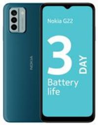 Nokia G22 6.52” HD+ Dual SIM Smartphone, Android 12, 50MP AI camera, 3-Day 5050 mAh Battery, QuickFix repairability, 2 years OS upgrades, 3 years monthly security updates, 3-year warranty - Blue