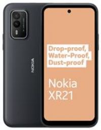 Nokia XR21 5G 6.49” Smartphone with 64MP AI camera, 2-day Battery life, 6GB/128GB Storage, IP69K Water & Dust-proof, Drop-proof with MIL-STD-810H level durability, Dual Sim - Black