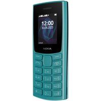Nokia 105 Mobile Phone in Cyan, Blue