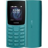 Nokia 105 Mobile Phone in Cyan, Blue