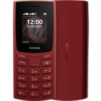 Nokia 105 Mobile Phone in Red Terracotta, Red