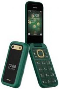 Nokia 2660 Flip Feature Phone with 2.8" display, 4G Connectivity, built-in camera, MP3 player, Classic games, a battery that lasts for days, Perfect for digital detox, Dual SIM - Lush Green