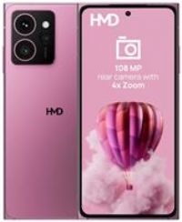 HMD Skyline Smartphone (8 GB RAM/256 GB Memory, 4600 mAh Battery, 6.55 Inch POLED Display, 50 MP Selfie + 108 MP Main Camera, Android 14, 5G, IP54 Certified, Quick Fix Design) Neon Pink