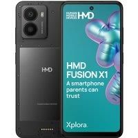 HMD Fusion X1 128GB Smartphone in Black, Black