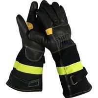 Long Type Rescue Fire Fighting Gloves Forest Fire-fighting Heat-insulating, Scald-proof and