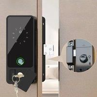 CDOK G18Tuya Bluetooth password lock, APP/fingerprint/password/swipe card/key unlock