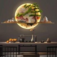 Modern Chinese Picture Sconce LED Creative Landscape 3d Picture Lamp for Home Decor Living Room