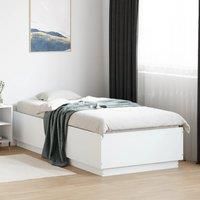 Berkfield Home Bed Frame without Mattress White 90x200 cm
