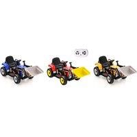 Kids' 12V Battery Powered Ride On Loader Digger - Blue, Red Or Yellow!