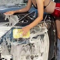 High Density Car Washing Sponges 8 Shaped Sponges Block Car Cleaning Waxing Tools Cleaning