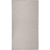 Outdoor Flatweave Rug 80x150 cm Taupe