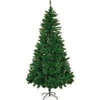 Alivio 7FT Natural Looking Artificial Christmas Tree with Stand for Home Office Decoration in Green