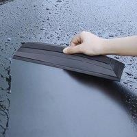1pc Non-Scratch Wiper, Soft Silicone Handy Squeegee, Car Glass Window Water Scraper, Drying Blade