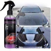 3 In 1 Rapid Ceramic Coating Fortify Car Wax Polish Spray Hydrophobic Intense Gloss Shine For