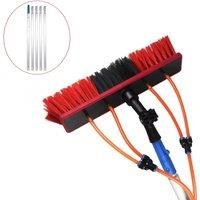 Water Fed Pole System Window Cleaning Brush Solar Panel Washing Tool with 5 Meters Telescopic High