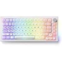 Akko 5075B Plus Clear Bluetooth 5.0/2.4G Wireless/USB Type-C Mechanical Keyboard 75% RGB