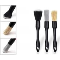 Hot 3pcs Cleaning Brush Car Air Conditioning Vent Clean Crevice Sweep Dust Duster Car Interior with