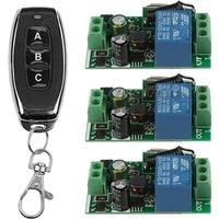 433MHz Universal AC 110V 220V 1CH Wireless Smart Remote Control Switch Receiver Module and RF